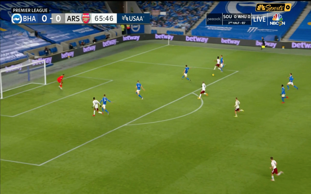 Video - Lacazette scores against Brighton