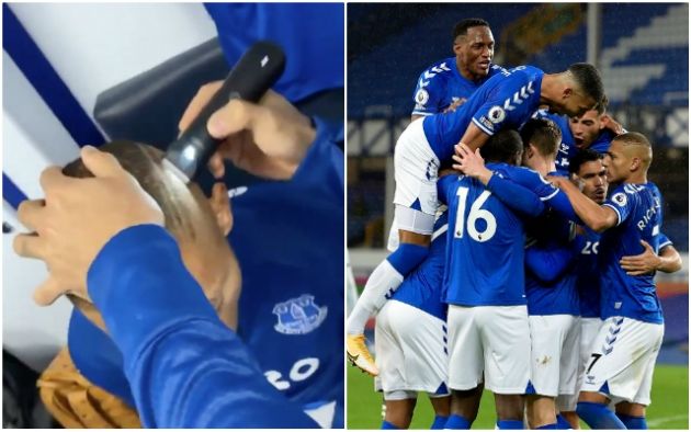 Video - Richarlison haircut before Everton vs Chelsea