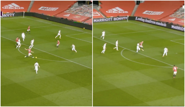 Video - Scott McTominay scores two early vs Leeds United
