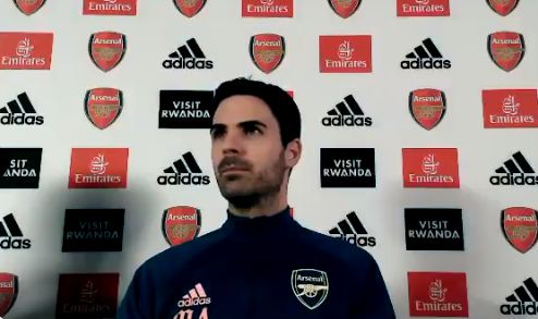 arteta video on mesut ozil