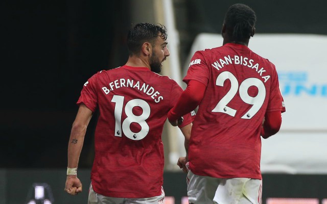 bruno fernandes aaron wan-bissaka utd