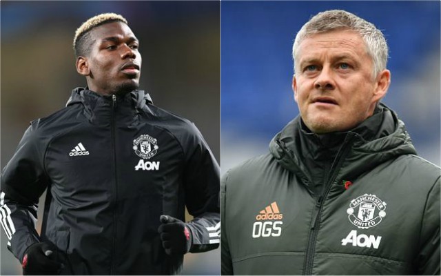 collage pogba solskjaer