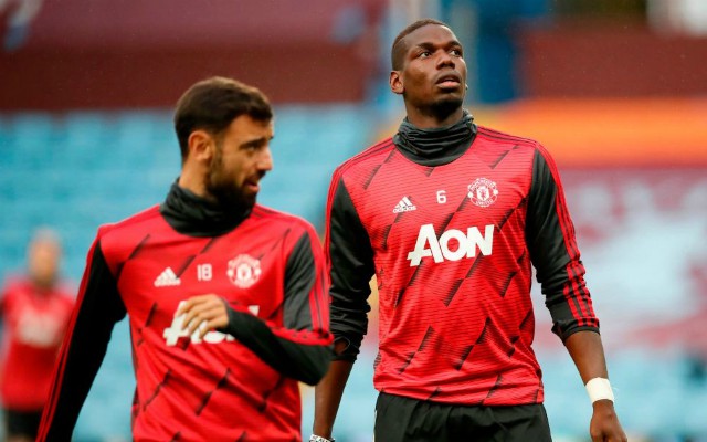 bruno fernandes paul pogba united
