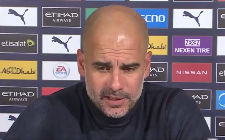 guardiola backs arteta video