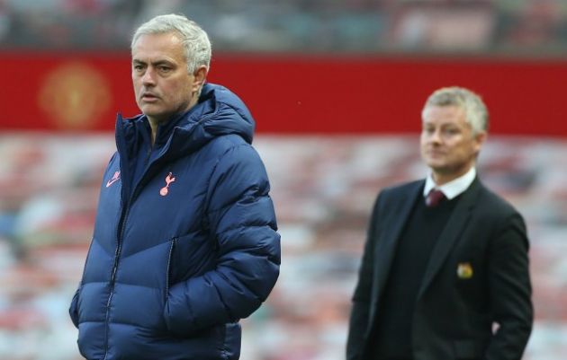 jose mourinho spurs solskjaer united