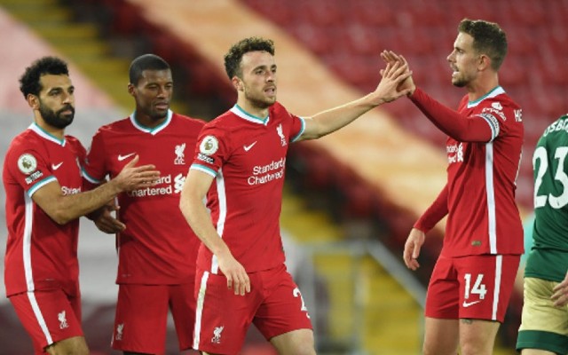 jota henderson salah wijnaldum liverpool