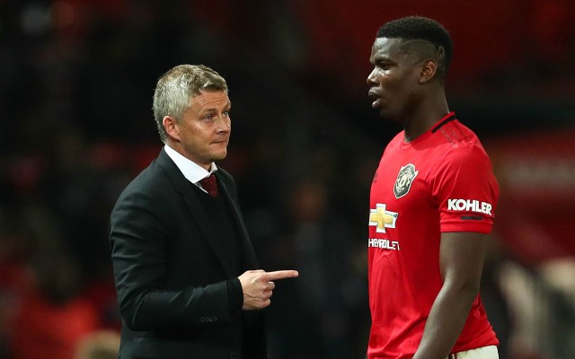 man utd ole solskjaer paul pogba
