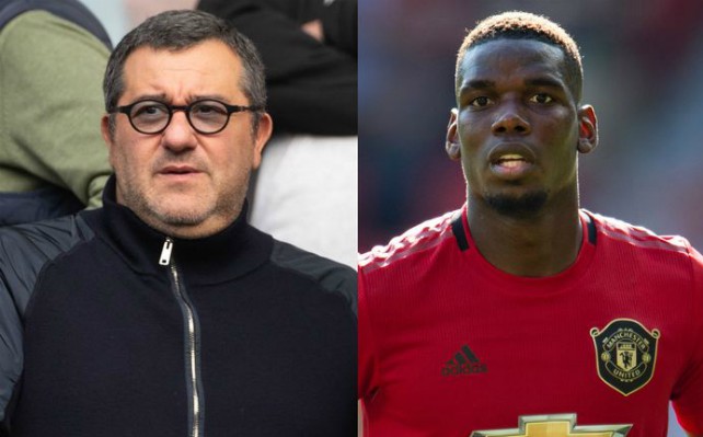 man utd pogba mino raiola