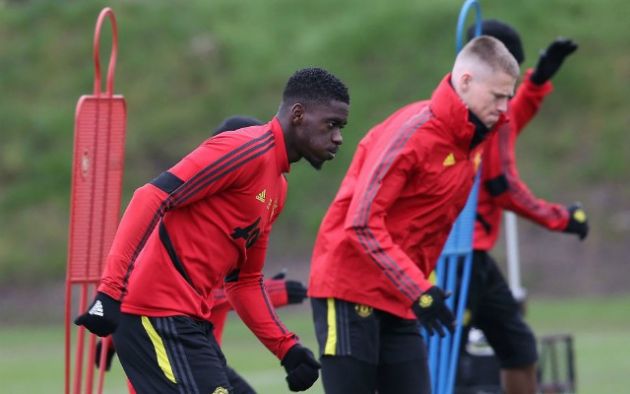 mufc training tuanzebe