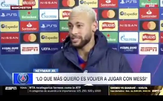 neymar messi bombshell