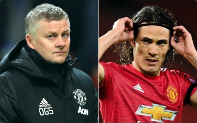 ole solskjaer edi cavani