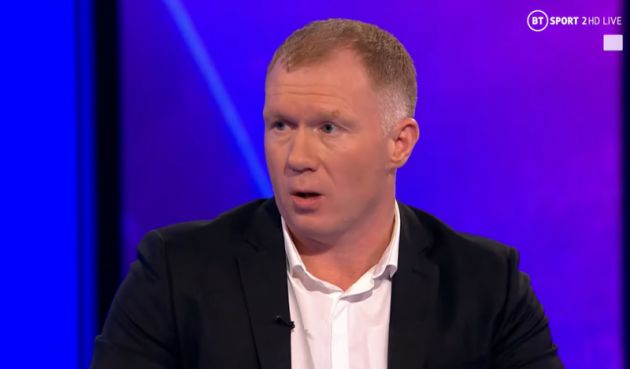 scholes on maguire and pogba