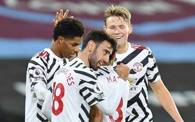 united rashford fernandes mata mctominay
