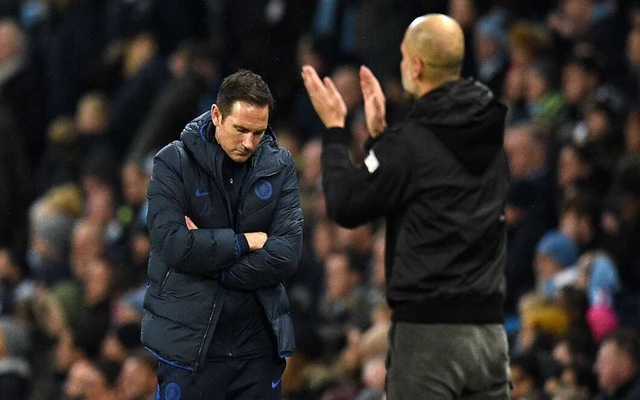 Pep Guardiola and Frank Lampard