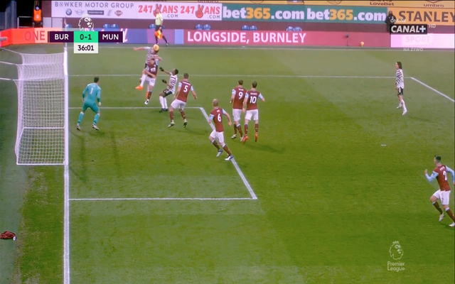 Video - Maguire sees goal disallowed for United vs Burnley