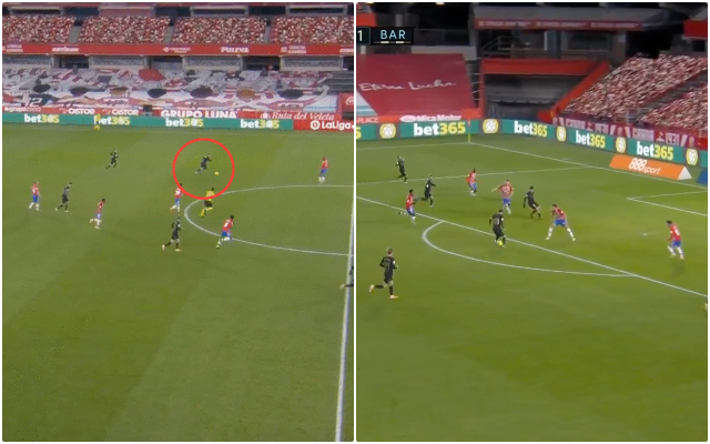 Video - Messi scores against Granada after Griezmann run