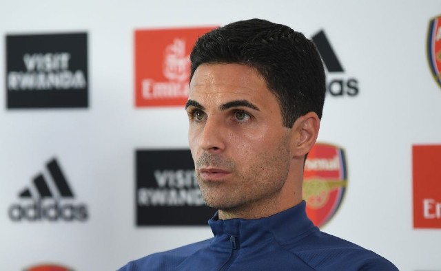 arteta at press conference