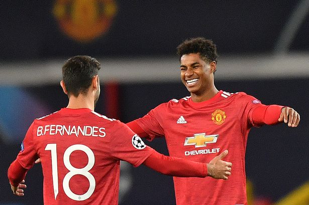 bruno fernandes marcus rashford