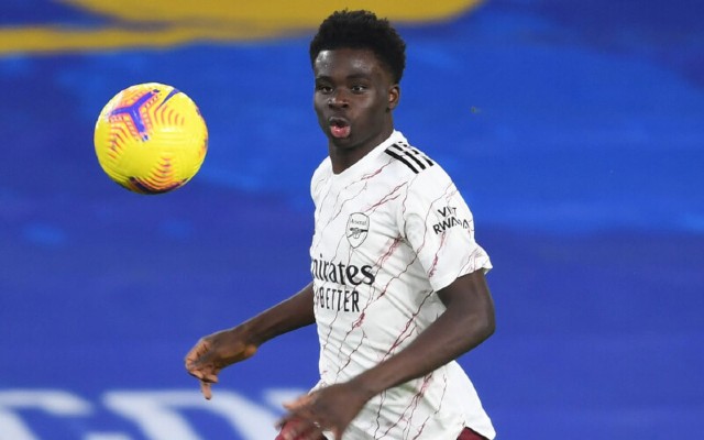 bukayo saka arsenal