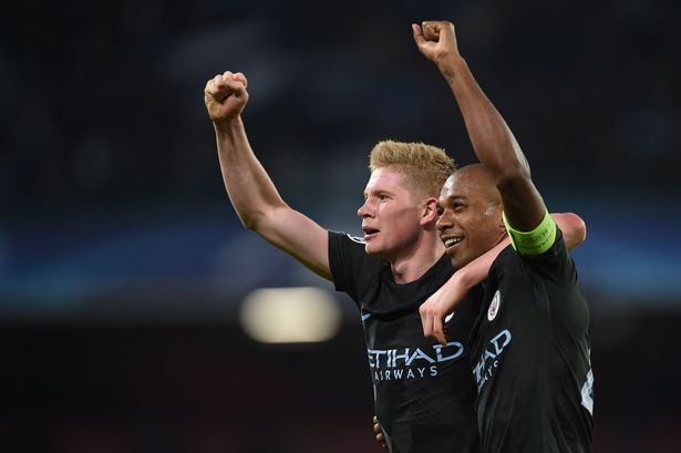 city de bruyne fernandinho