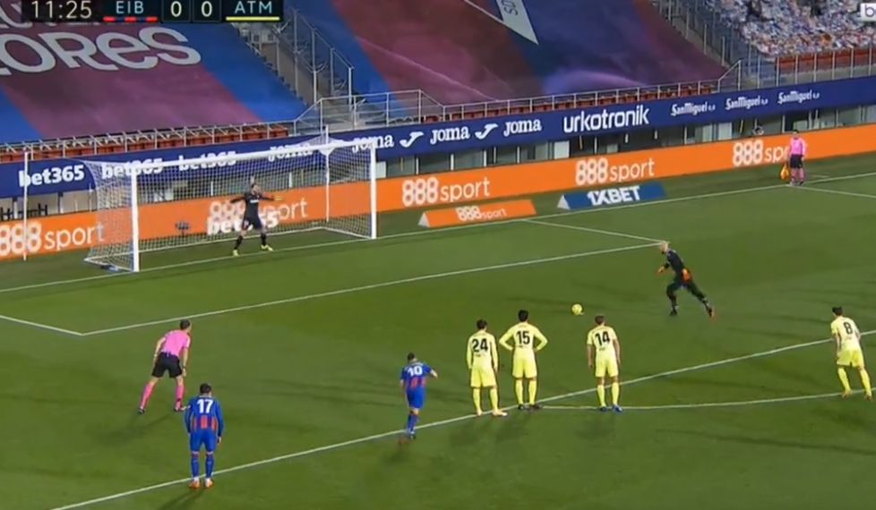 eibar gk penalty