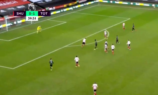 kane goal vs sheff utd