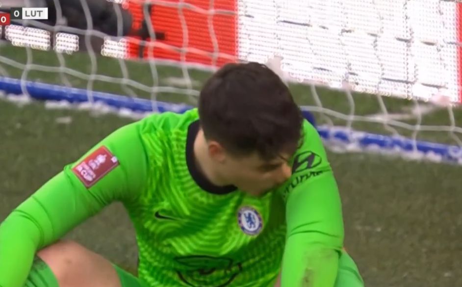 kepa blunder luton