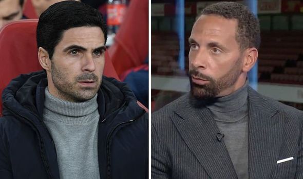 mikel arteta rio ferdinand