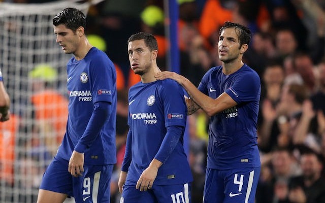 morata hazard fabregas chelsea