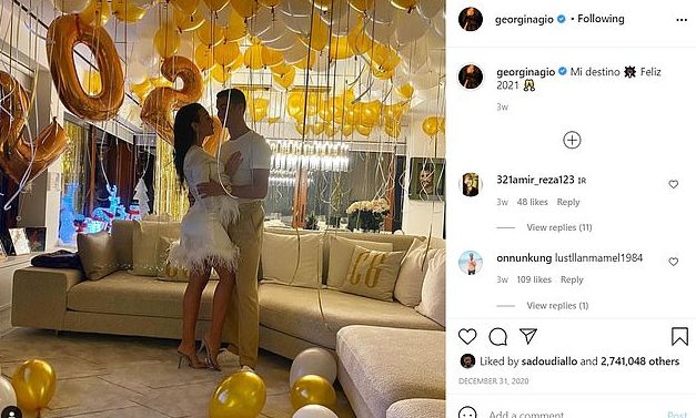 ronaldo georgina insta snap