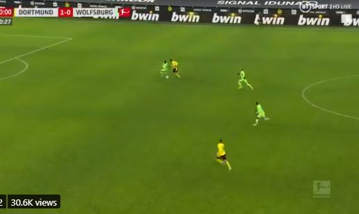 sancho solo goal