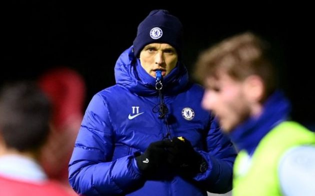 tuchel chelsea training