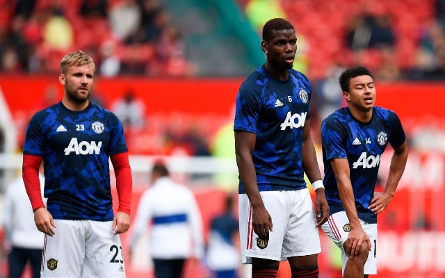 utd shaw pogba lingard