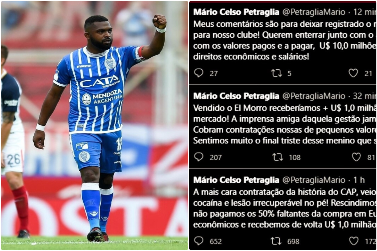 Atletico Paranaense president reacts to Santiago Garcia suicide
