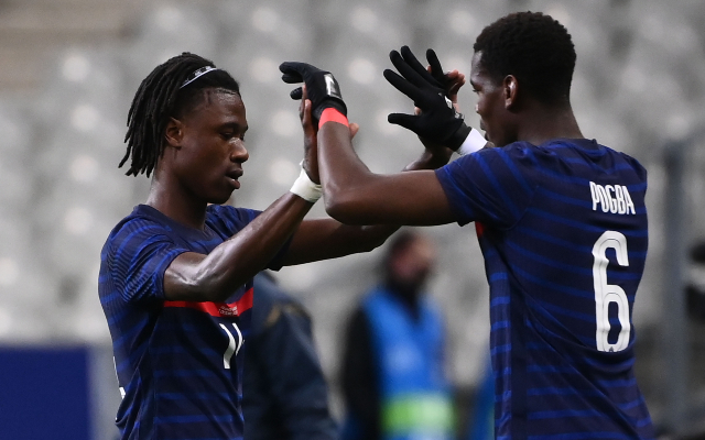 Camavinga and Pogba on France duty