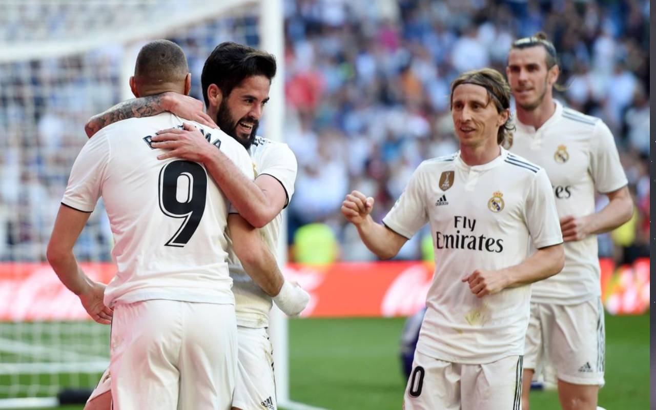 Karim Benzema Isco Luka Modric Gareth Bale