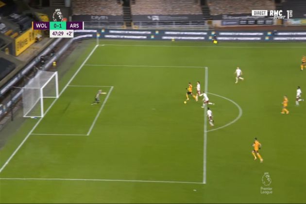 Video - David Luiz red card for Arsenal vs Wolves