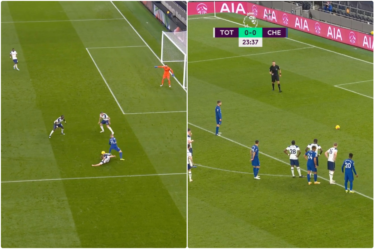 Video - Jorginho scores penalty for Chelsea vs Spurs that Werner won
