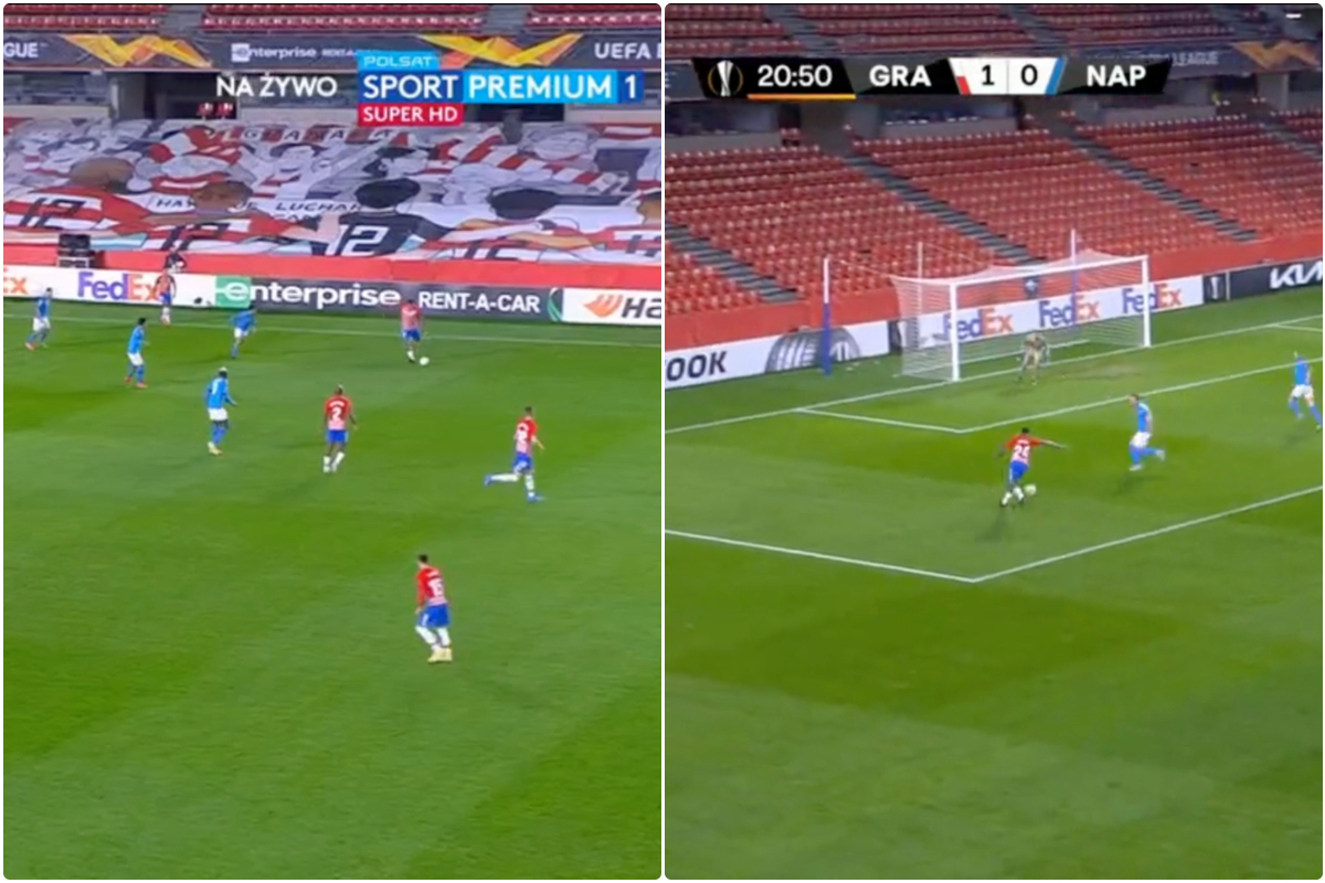 Video - Kenedy quickfire goal and assist for Granada against Napoli
