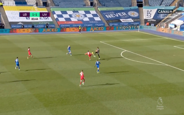 Video - Vardy scores against Liverpool after Alisson and Kabak mistake