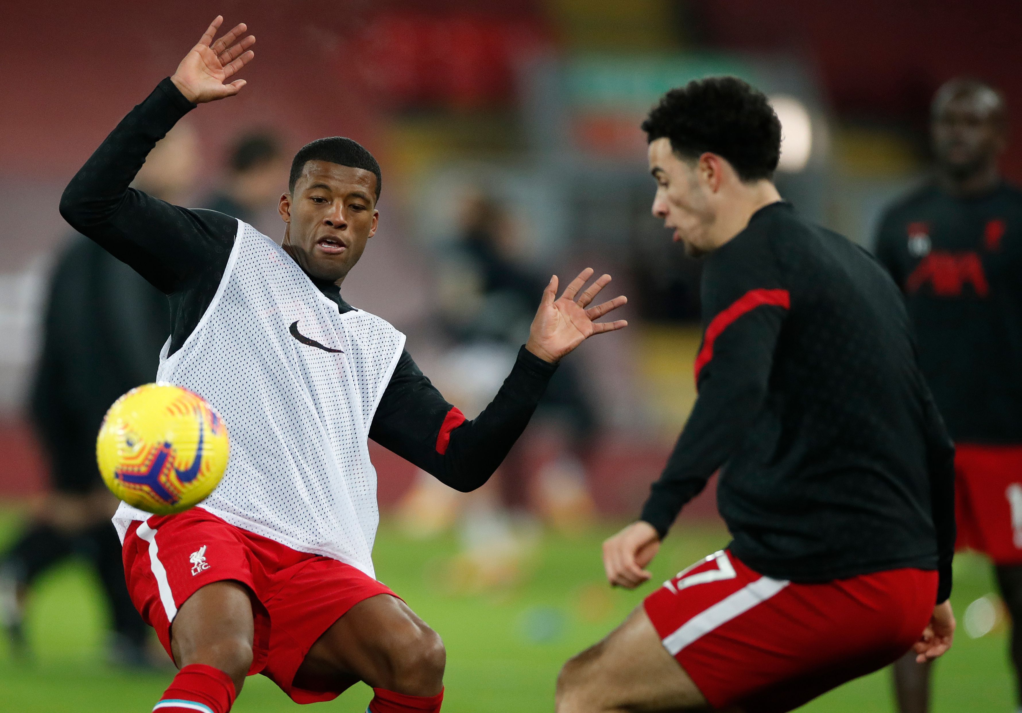 Wijnaldum and Curtis Jones for Liverpool