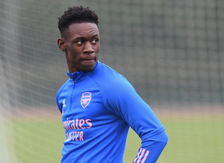 balogun arsenal training balogun arsenal training