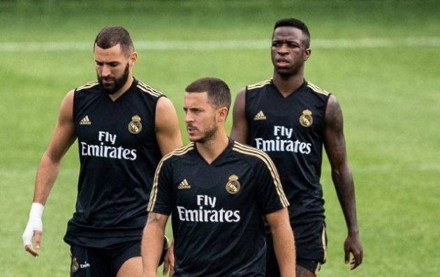benzema hazard vinicius real madrid