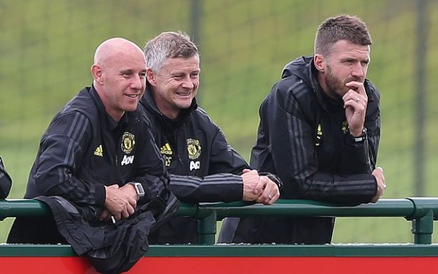 butt solskjaer carrick united