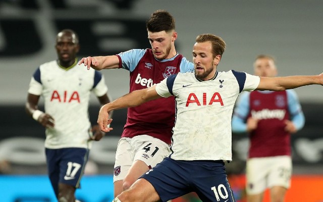 declan rice harry kane west ham tottenham
