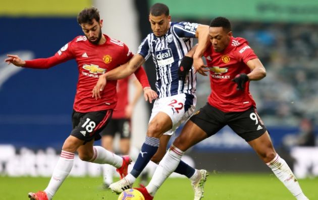 fernandes martial man utd wba