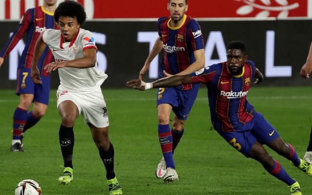 kounde umtiti sevilla barcelona