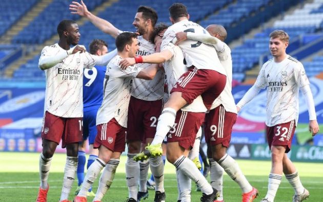 leicester city 1-3 arsenal