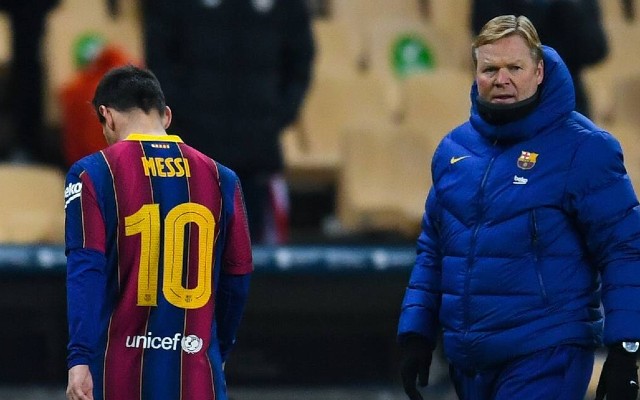 lionel messi and ronald koeman