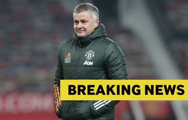 breaking solskjaer utd